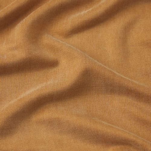 CUPRO JERSEY RUCHED LONG DRESS