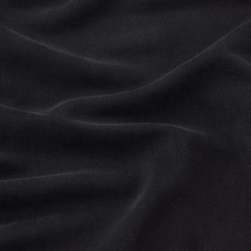 CUPRO JERSEY RUCHED LONG DRESS