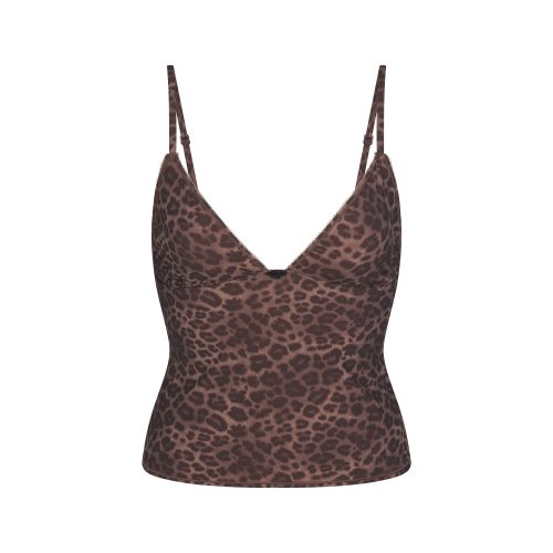 PICOT CAMI AND BOY SHORT SET