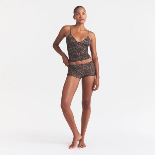 PICOT CAMI AND BOY SHORT SET